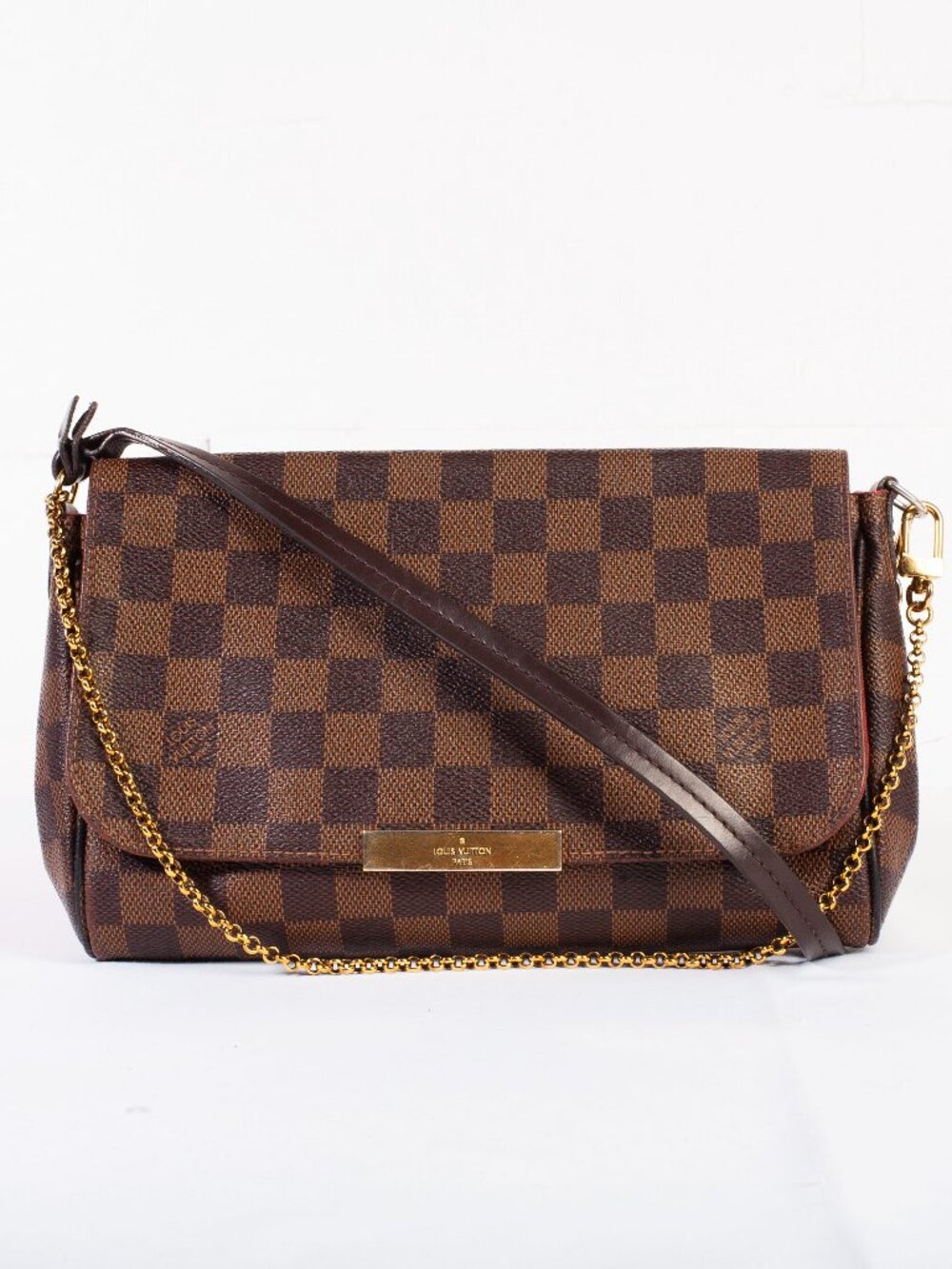 Authentic Louis Vuitton Damier Ebene Favorite MM